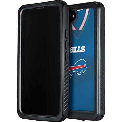 NFL Buffalo Bills Team Jersey Galaxy S24 Plus Waterproof Case